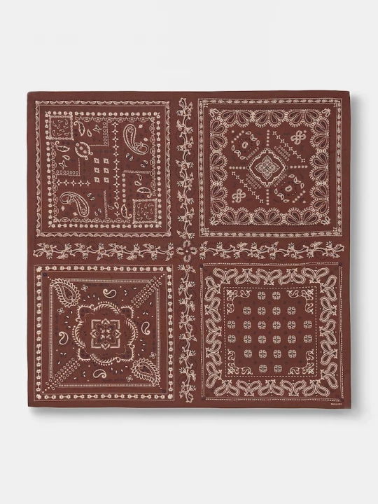 Obrázek produktu Medicine bandana dámská z viskózy hnědá