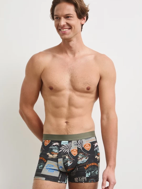 Obrázek produktu Medicine boxerky pánské bavlněné s elastanem 2-pack