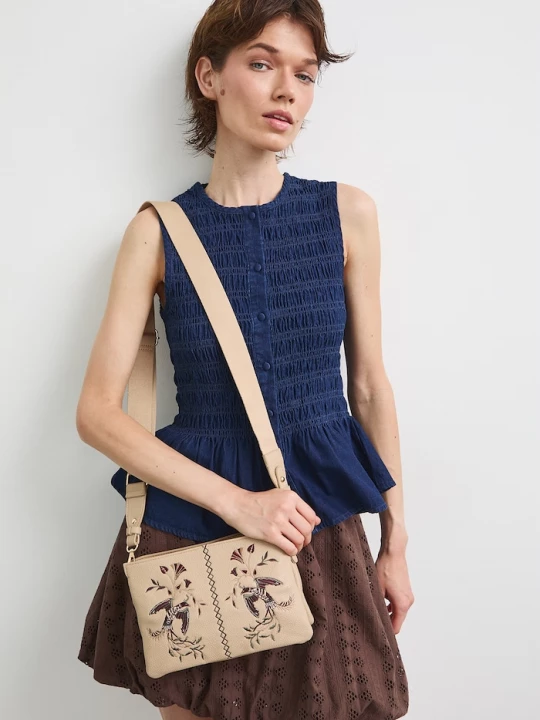 Obrázek produktu Medicine crossbody kabelka dámská z imitace kůže béžová