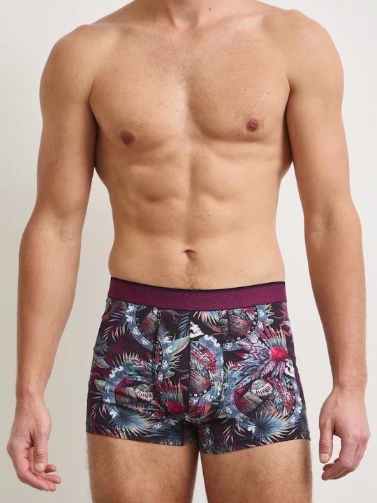 Obrázek produktu Medicine přiléhavé boxerky pánské bavlněné s elastanem 2-pack zelená
