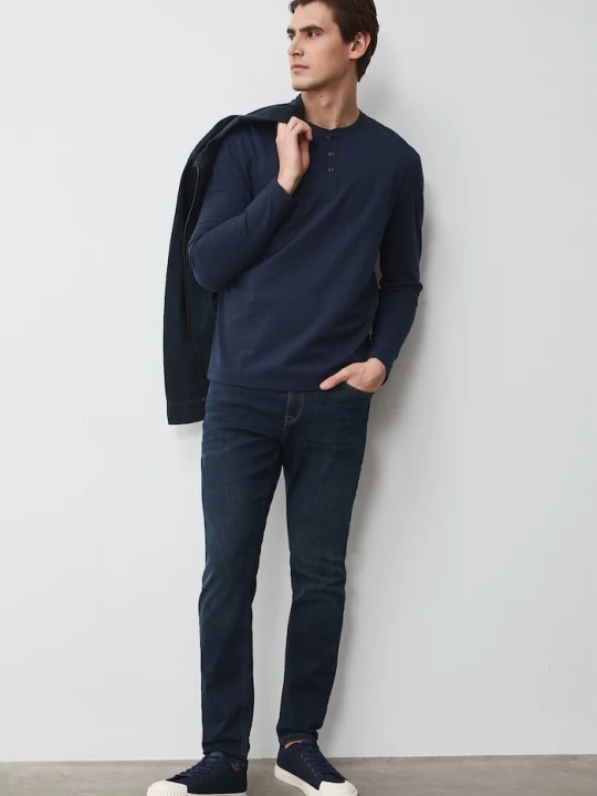 Obrázek produktu Medicine slim fit džíny pánské námořnická modř