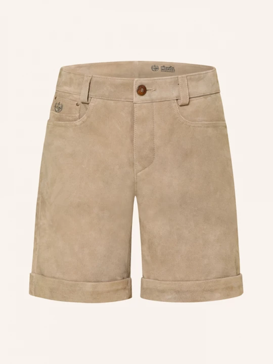 Obrázek produktu Meindl Kožené Kalhoty Bullrider Short světle hnědá