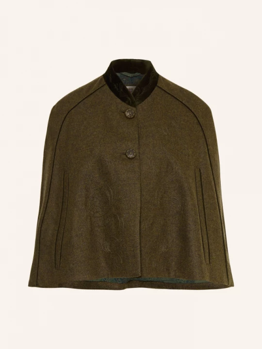 Obrázek produktu Meindl Plášť Ophelia khaki / tmavě zelená