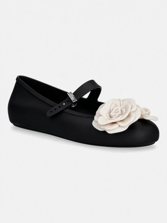 Obrázek produktu Melissa Baleríny Melissa MELISSA SOFT BALLERINA PETALS AD černá