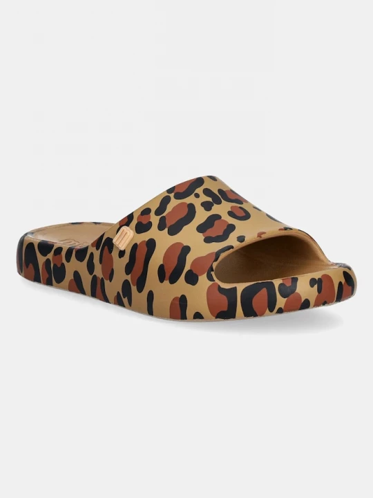 Obrázek produktu Melissa Dětské pantofle FREE PRINT SLIDE hnědá