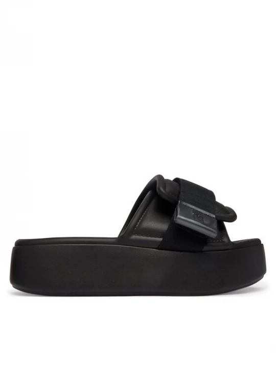Obrázek produktu Melissa Nazouváky Melissa Free Fuzzy Slide Platform Ad 37835 Černá