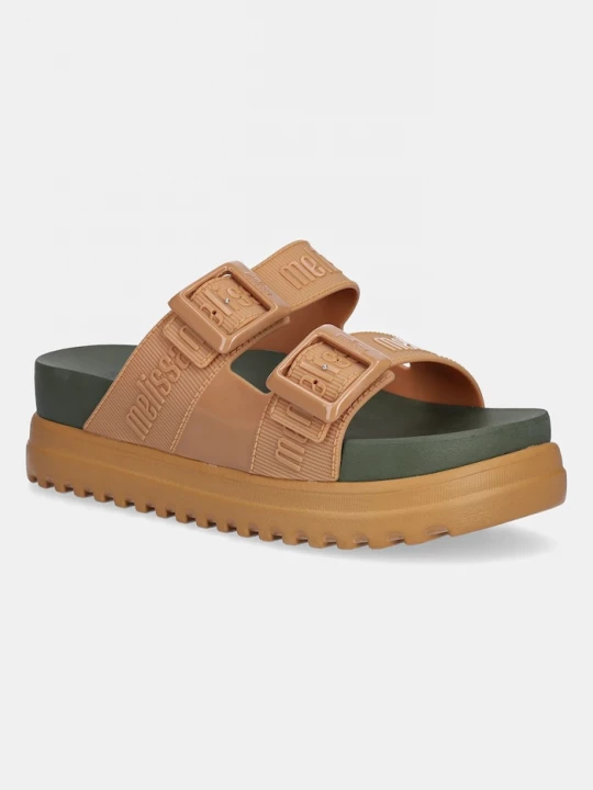 Obrázek produktu Melissa Pantofle Melissa COZY M LOVER PLATFORM AD hnědá