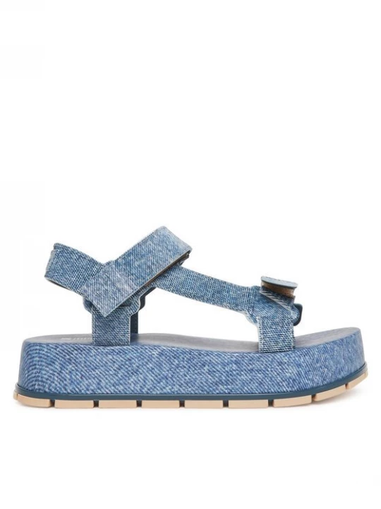 Obrázek produktu Melissa Sandály Melissa Flowing Platform Denim Ad M 36132 Modrá