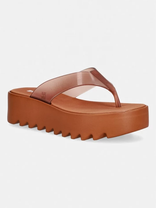 Obrázek produktu Melissa žabky dámské THONG PLATFORM AD hnědá