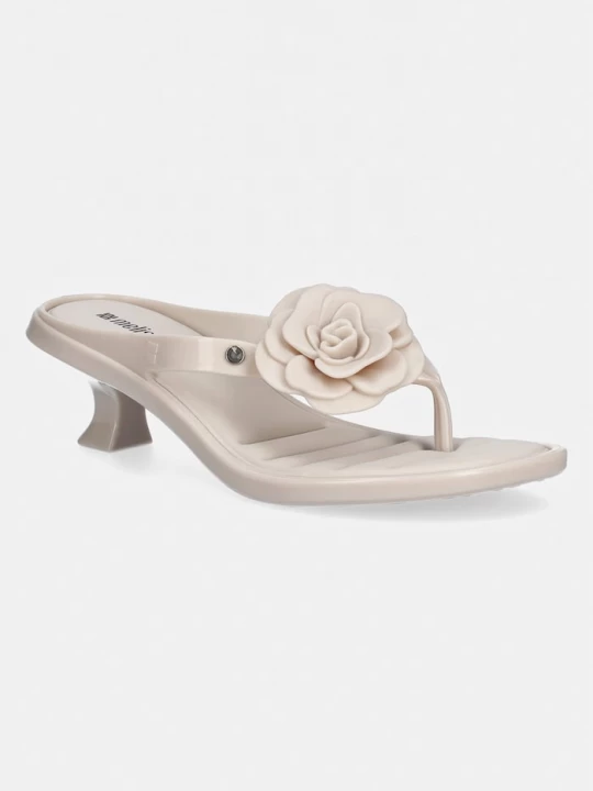 Obrázek produktu Melissa Žabky THONG KITTEN HEEL PETALS AD béžová