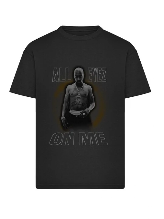 Obrázek produktu Merchcode Tričko '2Pac All Eyez On Me' umbra / šedá / černá