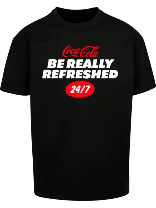 Obrázek produktu Merchcode Tričko 'Coca Cola Refreshed'  červená / černá / bílá