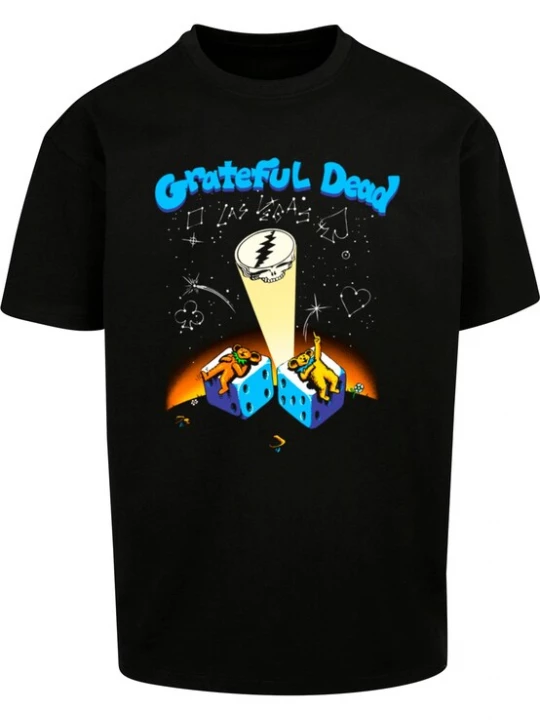 Obrázek produktu Merchcode Tričko 'Grateful Dead Spot'  svítivě modrá / světle žlutá / oranžová / černá