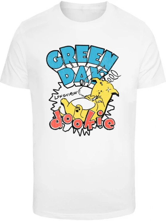 Obrázek produktu Merchcode Tričko 'Green Day Dookie'  modrá / žlutá / černá / bílá