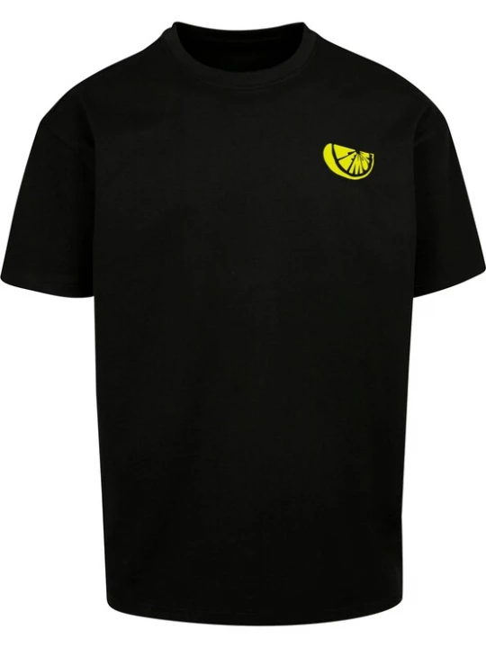 Obrázek produktu Merchcode Tričko 'Lemon'  žlutá / černá