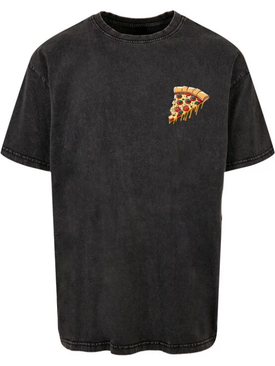 Obrázek produktu Merchcode Tričko 'Pizza Comic'  žlutá / zelená / červená / černá
