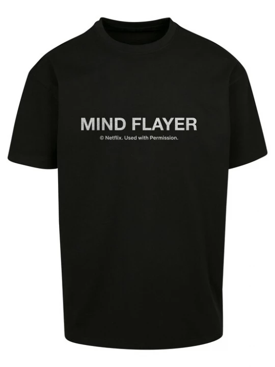 Obrázek produktu Merchcode Tričko 'Stranger Things Mind Flayer' tmavě modrá / červená / černá / bílá