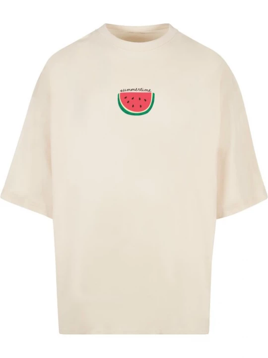 Obrázek produktu Merchcode Tričko 'Summer - Summertime' světle béžová