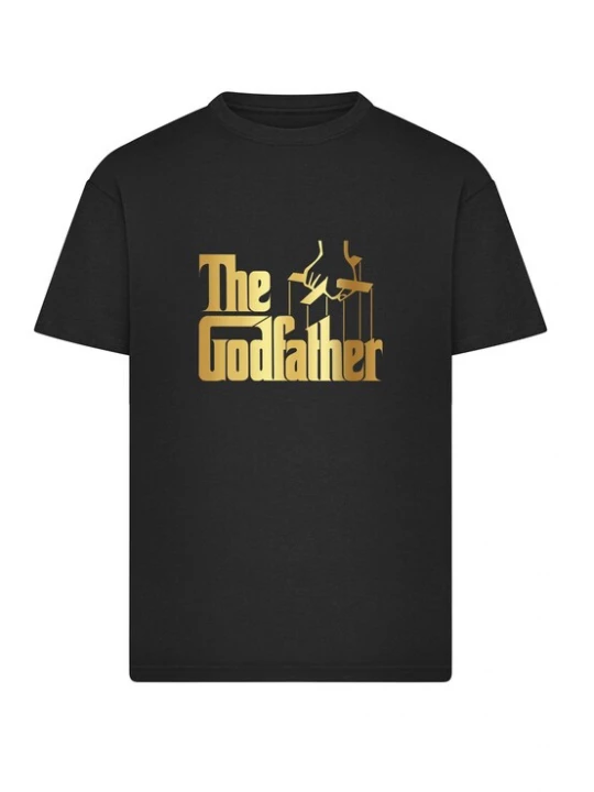 Obrázek produktu Merchcode Tričko 'The Godfather' zlatá / černá