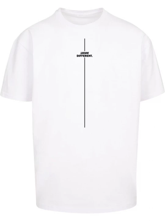 Obrázek produktu Merchcode Tričko 'Think Different'  černá / bílá