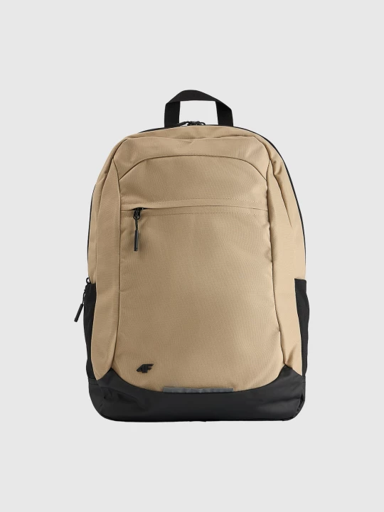 Obrázek produktu Městský batoh (20 l) se zapínací kapsou na notebook - béžový 4F