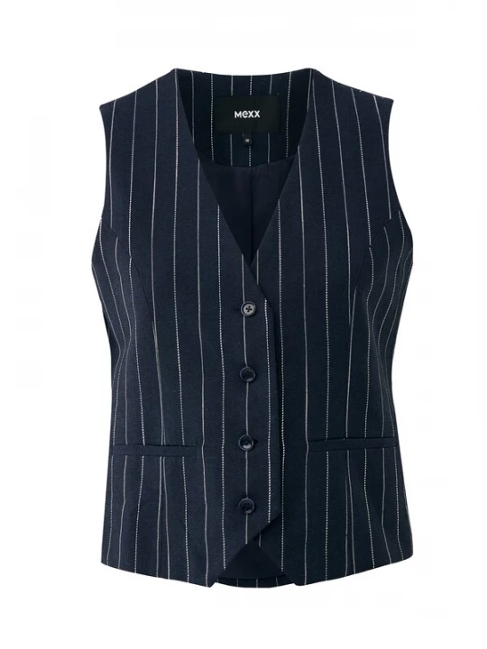 Obrázek produktu MEXX Vesta k obleku marine modrá / bílá