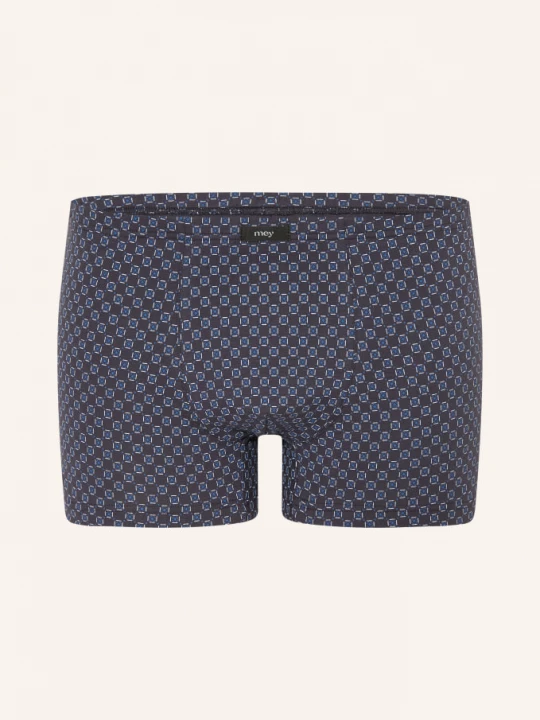 Obrázek produktu Mey Boxerky Řady White Squares modrá / černošedá