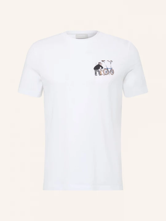 Obrázek produktu Mey Noční Košile Mey × Loriot bílá / světle hnědá / černá
