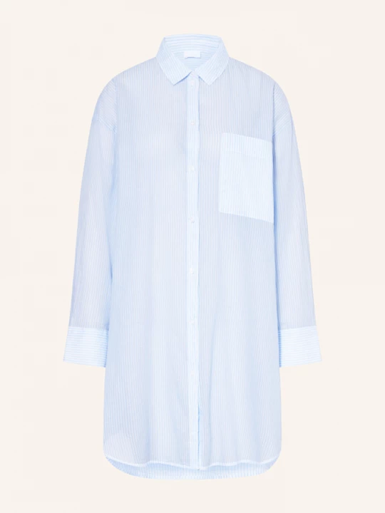 Obrázek produktu Mey Noční Košile Ze Série Cotton Stripes tmavě modrá / bílá