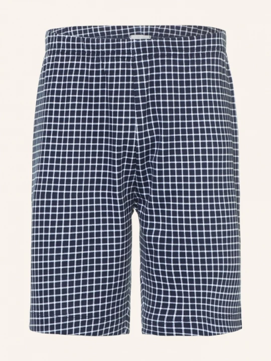 Obrázek produktu Mey Spací Šortky Ze Série White Check tmavě modrá / bílá