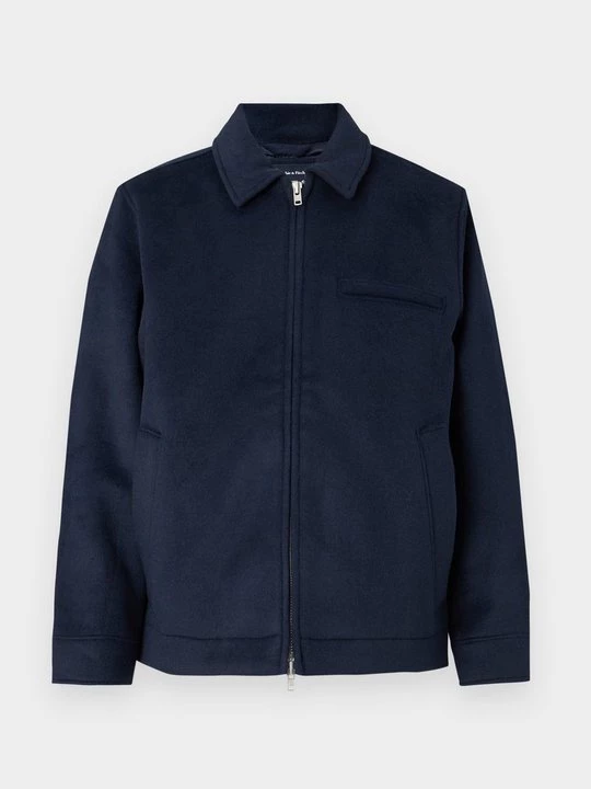 Obrázek produktu Mezisezónní bunda Abercrombie & Fitch tmavě modrá