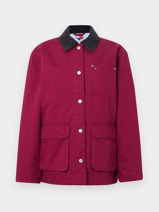 Obrázek produktu Mezisezónní bunda Tommy Jeans tmavě červená