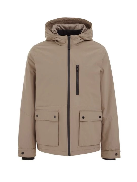 Obrázek produktu Mezisezónní bunda WE Fashion světle hnědošedá