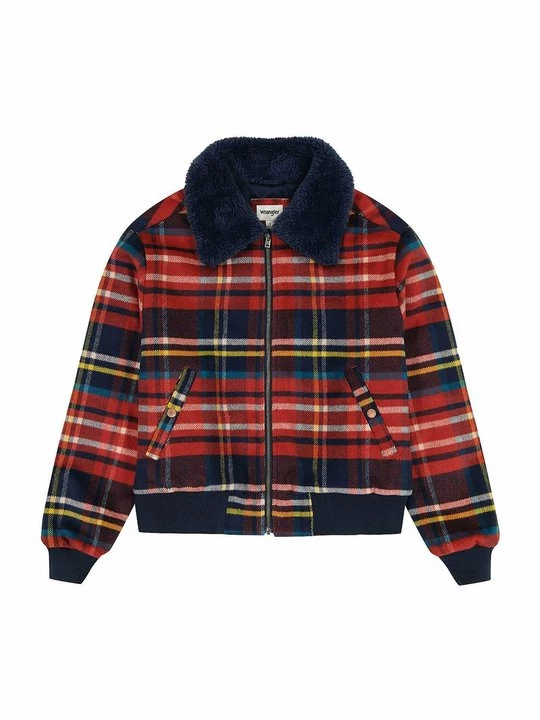 Obrázek produktu Mezisezónní bunda Wrangler světle červená