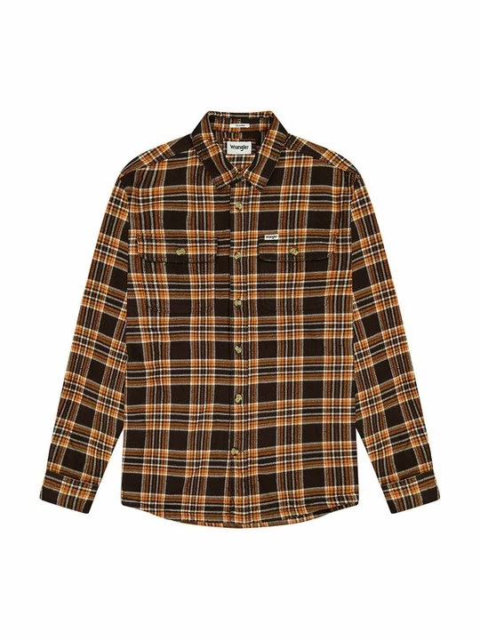 Obrázek produktu Mezisezónní bunda Wrangler tmavě hnědá