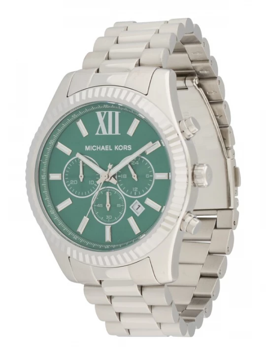 Obrázek produktu Michael Kors Analogové hodinky 'LEXINGTON' jedle / stříbrná