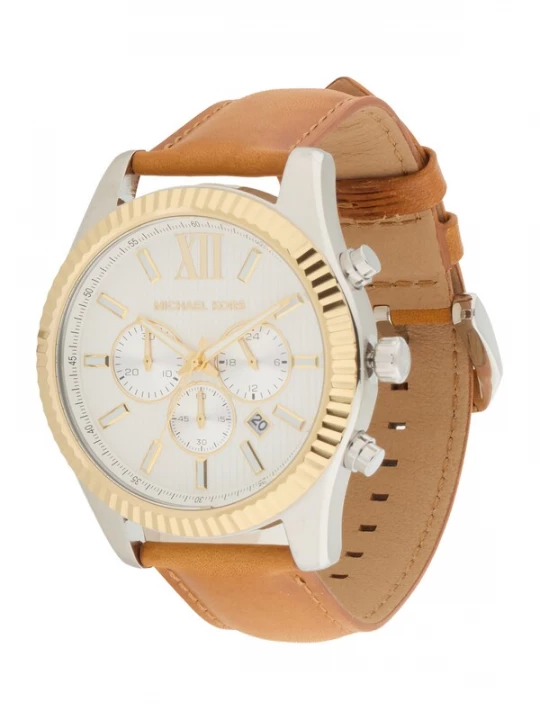 Obrázek produktu Michael Kors Analogové hodinky 'LEXINGTON' pueblo / zlatá / stříbrná