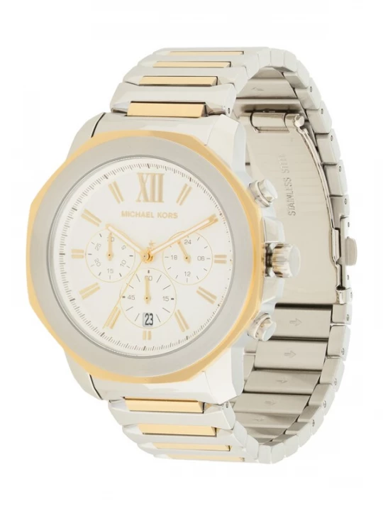 Obrázek produktu Michael Kors Analogové hodinky 'PRESCOTT' zlatá / stříbrná