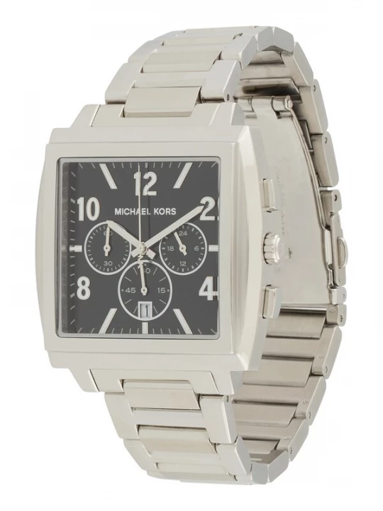 Obrázek produktu Michael Kors Analogové hodinky 'RHYS' černá / stříbrná