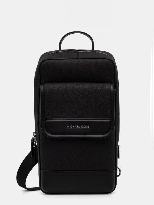 Obrázek produktu Michael Kors batoh pánský kožený HUDSON černá
