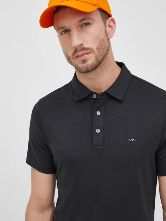 Obrázek produktu Michael Kors Bavlněné polo tričko Michael Kors černá