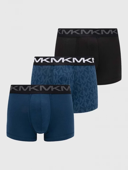 Obrázek produktu Michael Kors Boxerky Michael Kors 3-pack námořnická modř