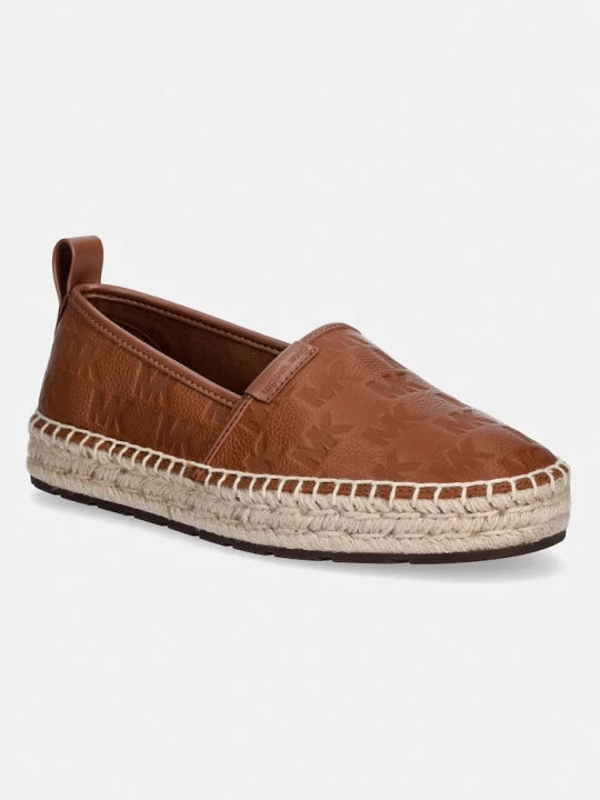 Obrázek produktu Michael Kors espadrily pánské kožené Elias Espadrille hnědá