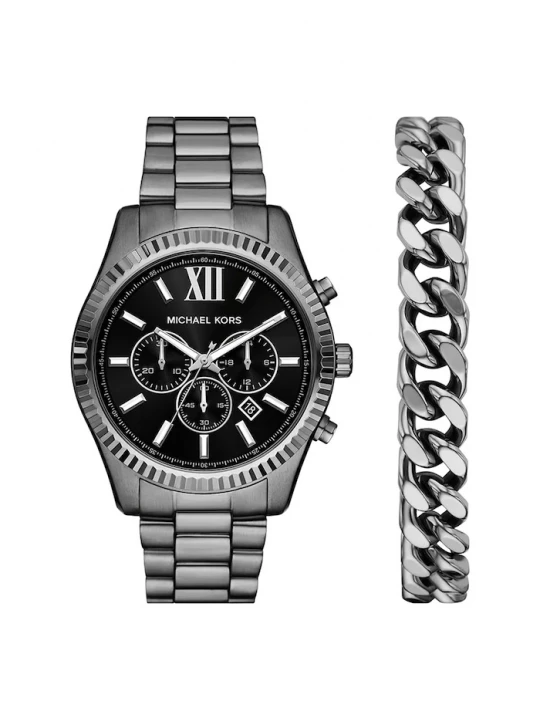 Obrázek produktu Michael Kors Hodinky a náramek Michael Kors stříbrná