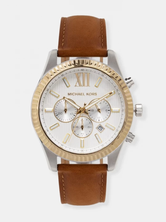 Obrázek produktu Michael Kors hodinky pánské Lexington Man Chrono zlatá