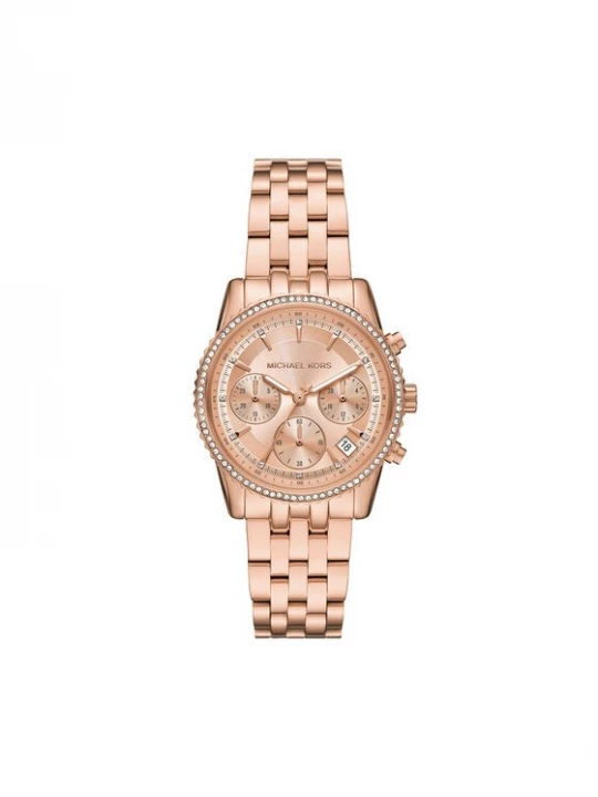 Obrázek produktu Michael Kors Hodinky Ritz Ladies Chronograph MK7531 Růžová