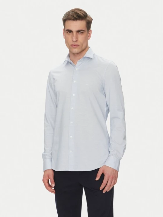 Obrázek produktu Michael Kors Košile MK0DS01555 Světle modrá Slim Fit
