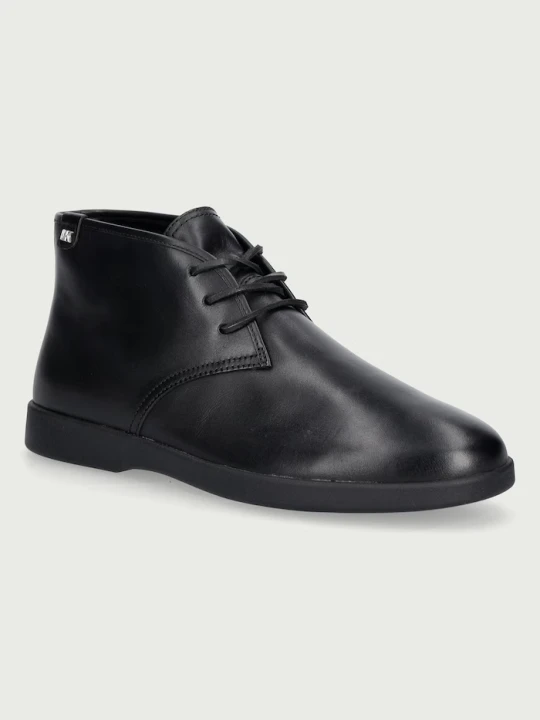 Obrázek produktu Michael Kors Kotníkové boty pánské kožené Wesley Boot černá