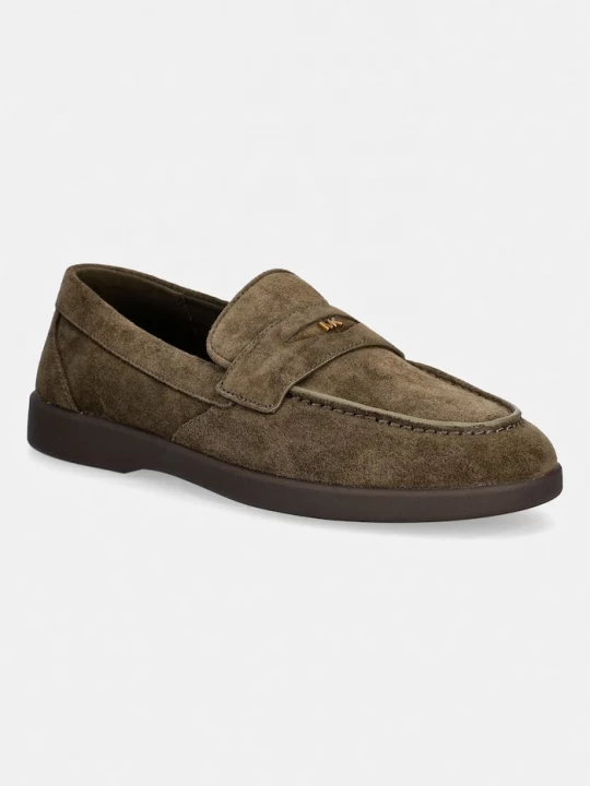 Obrázek produktu Michael Kors mokasíny pánské semišové Wesley Slip On zelená