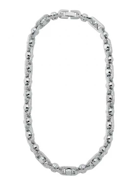 Obrázek produktu Michael Kors Náhrdelník Michael Kors Pavé Astor stříbrná